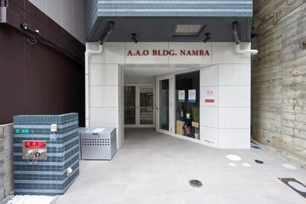 大阪市A.A.O Bldg. Nambaアパートメント エクステリア 写真